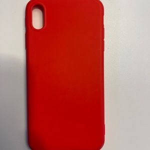 Red iPhone XS Max case